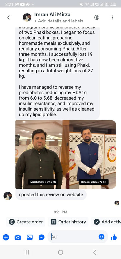 Buy 1 Get 1 Free Weight Loss Solution By Dr. Rubina Fawad (1 Month Plan)
