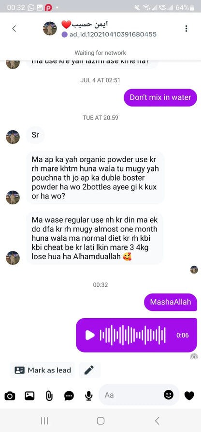Buy 1 Get 1 Free Weight Loss Solution By Dr. Rubina Fawad (1 Month Plan)