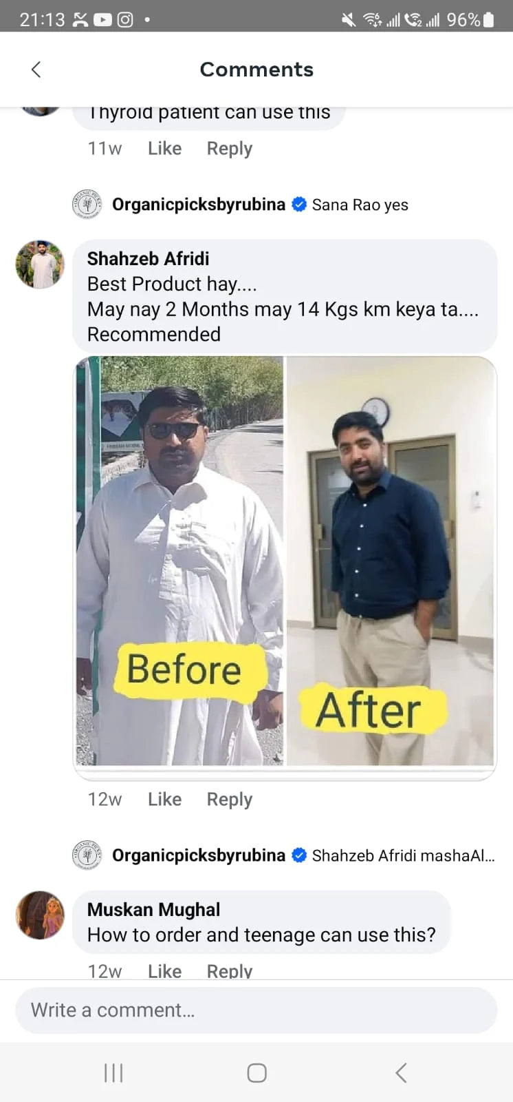 Buy 1 Get 1 Free Weight Loss Solution By Dr. Rubina Fawad (1 Month Plan)